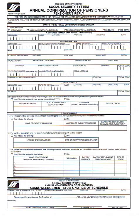 Republic of the Philippines Social Security System .